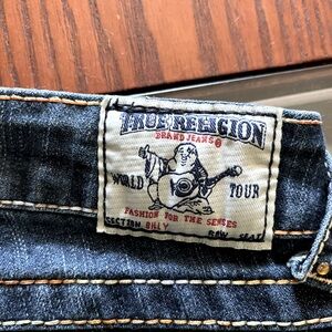 Distressed True Religion Jeans